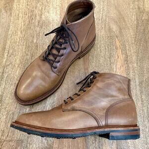Parkhurst Allen Boot Horween Natural Chromepak Size 10 Made In USA
